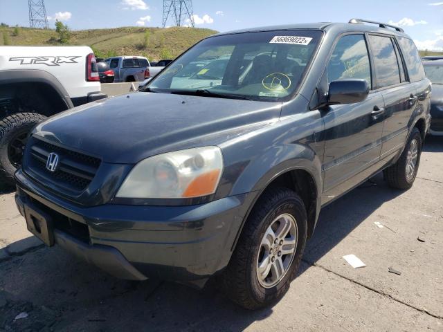 Photo 2 from auction – 2005 HONDA PILOT EXL with VIN 2HKYF18605H555010