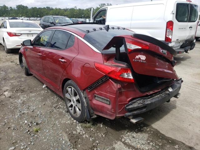 Photo 3 from auction – 2013 KIA OPTIMA SX with VIN 5XXGR4A69DG109754