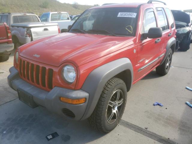 Photo 2 from auction – 2004 JEEP LIBERTY SP with VIN 1J4GL48K54W223327