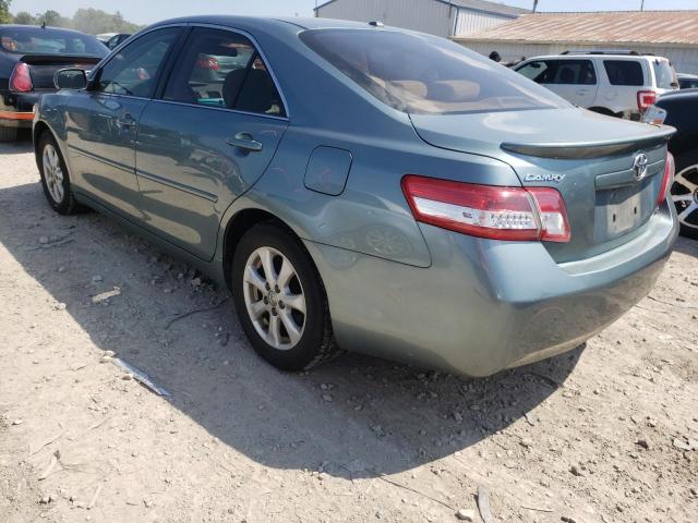 Photo 3 from auction – 2011 TOYOTA CAMRY BASE with VIN 4T4BF3EK0BR099922