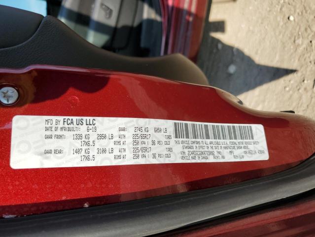 Photo 10 from auction – 2019 DODGE GRAND CARA with VIN 2C4RDGCG9KR723092
