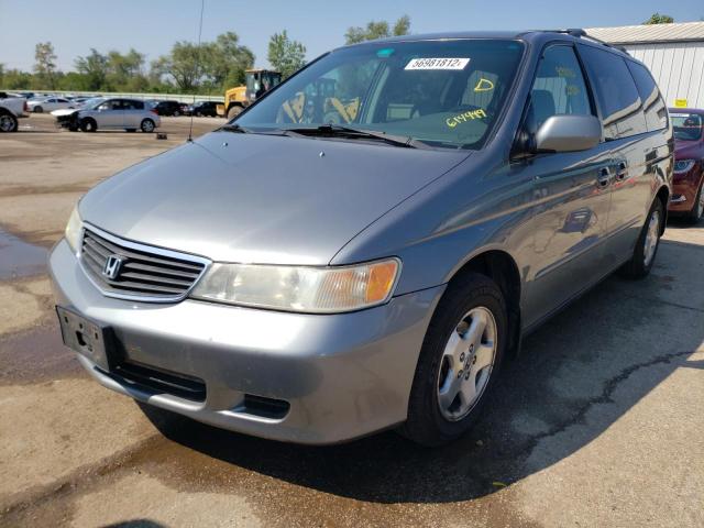 Photo 2 from auction – 2001 HONDA ODYSSEY EX with VIN 2HKRL18641H614499