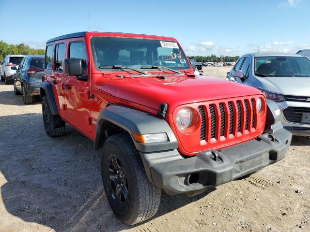 JEEP WRANGLER U 2018 with VIN 1C4HJXDG1JW138807 - Photo from auction