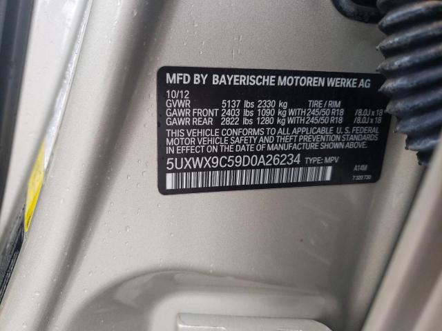 Photo 10 from auction – 2013 BMW X3 XDRIVE2 with VIN 5UXWX9C59D0A26234