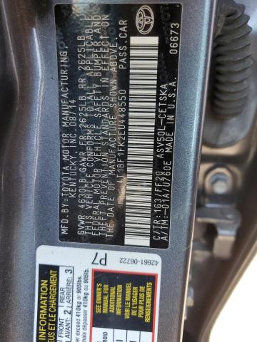 Photo 10 from auction – 2014 TOYOTA CAMRY L with VIN 4T1BF1FK2EU448550