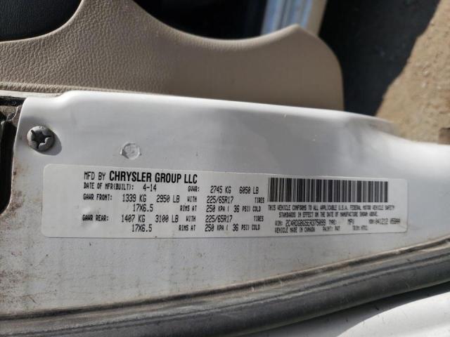 Photo 10 from auction – 2014 DODGE GRAND CARA with VIN 2C4RDGBG5ER375099