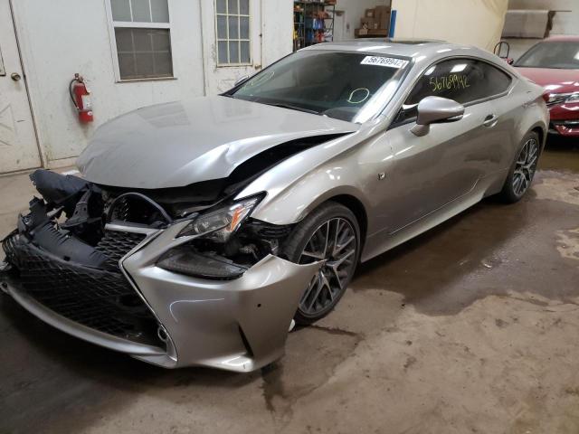 Photo 2 from auction – 2016 LEXUS RC 350 with VIN JTHHE5BC4G5012205