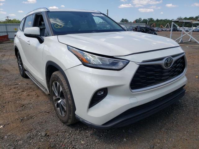 TOYOTA HIGHLANDER 2020 with VIN 5TDGZRAH2LS501387 - Photo from auction