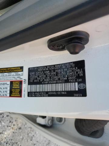 Foto 10 de la subasta – 2011 TOYOTA CAMRY BASE con VIN 4T4BF3EK6BR100622