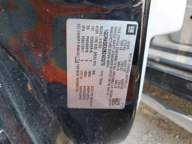 Photo 10 from auction – 2011 CHEVROLET SILVERADO with VIN 1GCRKSE32BZ423273