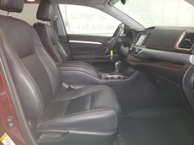 Photo 5 from auction – 2016 TOYOTA HIGHLANDER with VIN 5TDJKRFH4GS290041