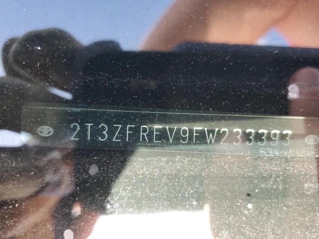 Photo 10 from auction – 2015 TOYOTA RAV4 LE with VIN 2T3ZFREV9FW233393