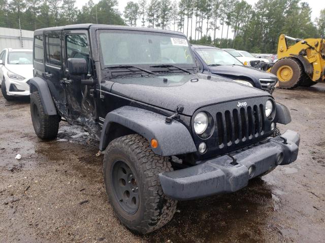 JEEP WRANGLER U 2017 with VIN 1C4BJWDG8HL664685 - Photo from auction