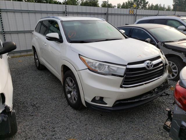TOYOTA HIGHLANDER 2015 مع رقم تعريف المركبة 5TDKKRFH2FS108839 - صورة من المزاد