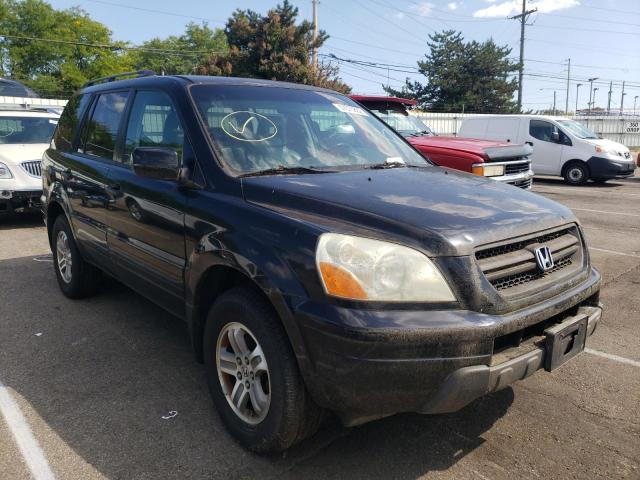 Photo 1 from auction – 2005 HONDA PILOT EXL with VIN 2HKYF18625H525507