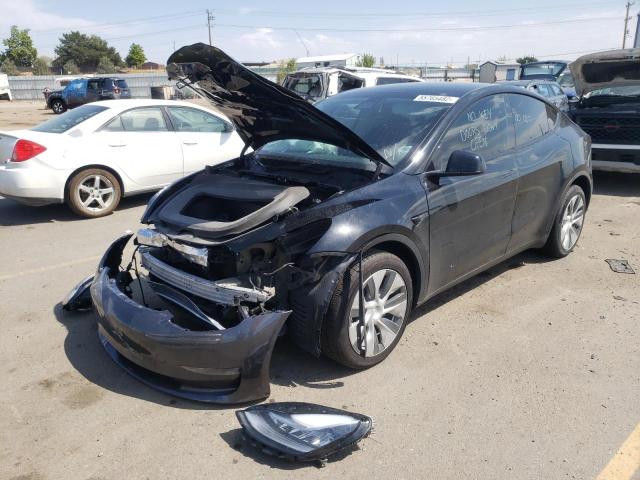 Photo 2 from auction – 2021 TESLA MODEL Y with VIN 5YJYGDEE0MF255359