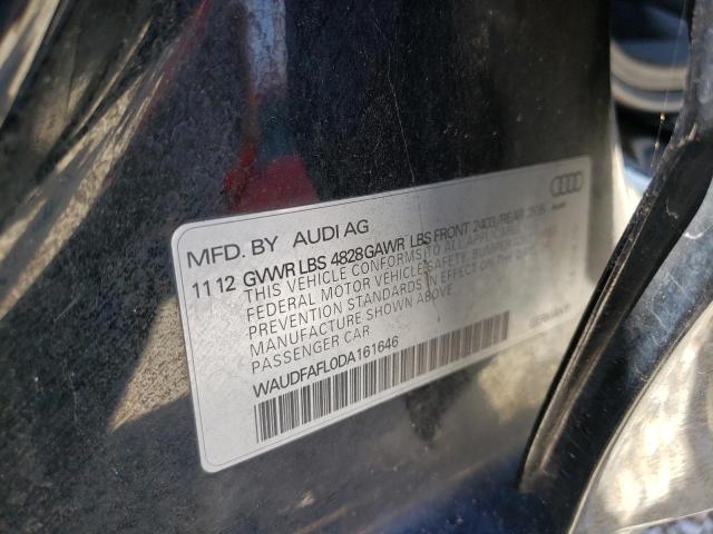 Photo 10 from auction – 2013 AUDI A4 PREMIUM with VIN WAUDFAFL0DA161646