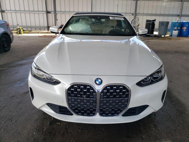 Photo 9 from auction – 2022 BMW 430I with VIN WBA23AT08NCH88551