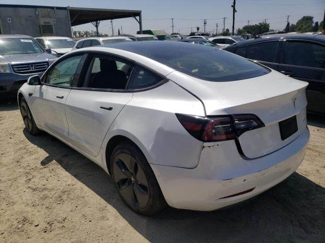 Photo 3 from auction – 2021 TESLA MODEL 3 with VIN 5YJ3E1EB1MF054834