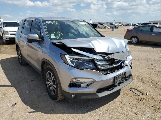HONDA PILOT EXL 2016 with VIN 5FNYF5H55GB018536 - Photo from auction