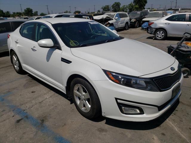 KIA OPTIMA LX 2015 with VIN KNAGM4A75F5658718 - Photo from auction