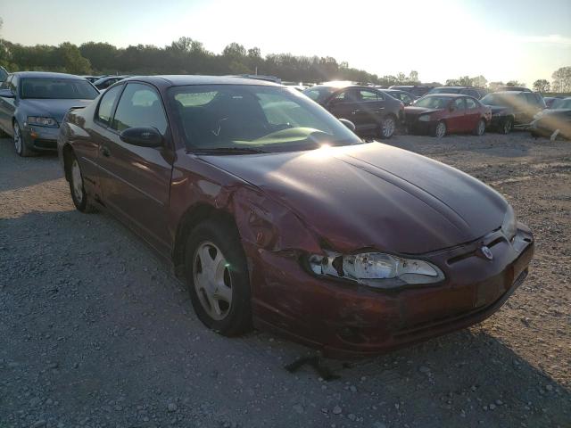 Photo 1 from auction – 2002 CHEVROLET MONTE CARL with VIN 2G1WX15K629162576