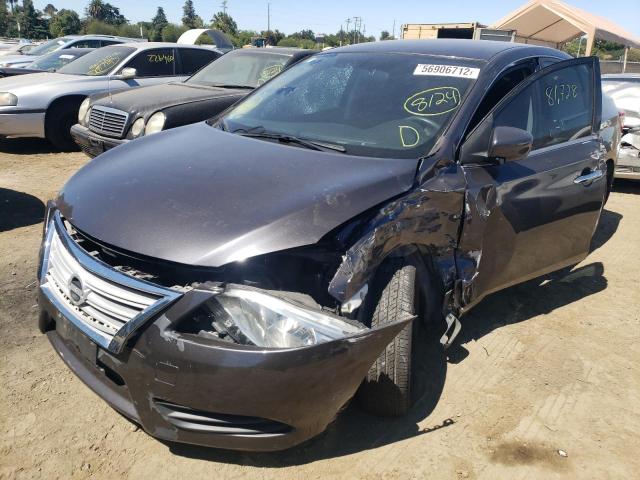 Photo 9 from auction – 2015 NISSAN SENTRA S with VIN 3N1AB7AP7FL693926