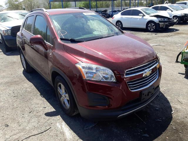 CHEVROLET TRAX 1LT 2016 with VIN 3GNCJLSB1GL226546 - Photo from auction