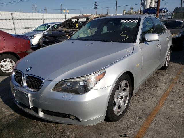 Photo 2 from auction – 2007 BMW 525 I with VIN WBANE53587CW59591