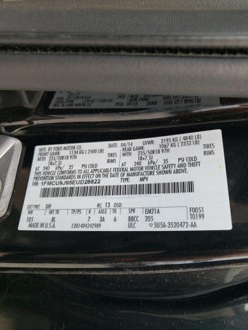 Photo 10 from auction – 2014 FORD ESCAPE TIT with VIN 1FMCU9J95EUD28822