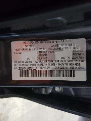 Photo 10 from auction – 2016 MAZDA 3 with VIN 3MZBM1K75GM276384