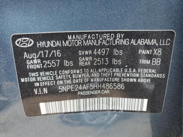 Photo 10 from auction – 2017 HYUNDAI SONATA SE with VIN 5NPE24AF5HH486586