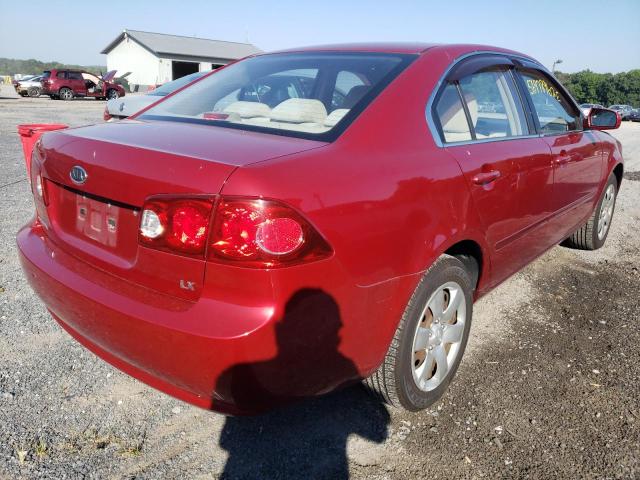 Photo 4 from auction – 2008 KIA OPTIMA LX with VIN KNAGE123185223298