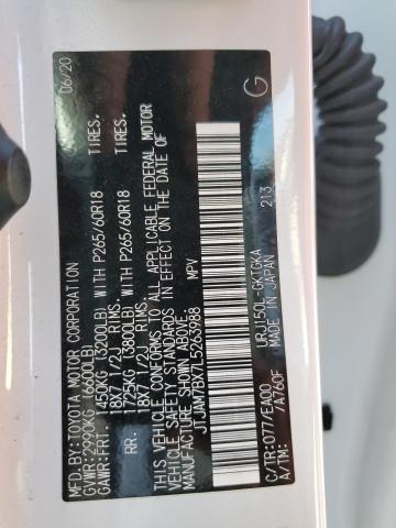 Photo 10 from auction – 2020 LEXUS GX 460 PRE with VIN JTJAM7BX7L5263988
