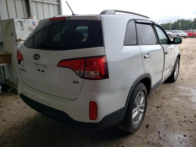 Photo 4 from auction – 2014 KIA SORENTO LX with VIN 5XYKTCA63EG476751