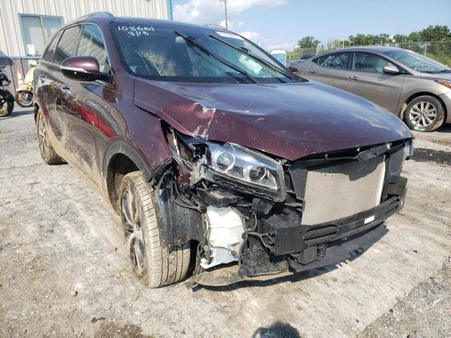 KIA SORENTO EX 2017 with VIN 5XYPH4A54HG262103 - Photo from auction
