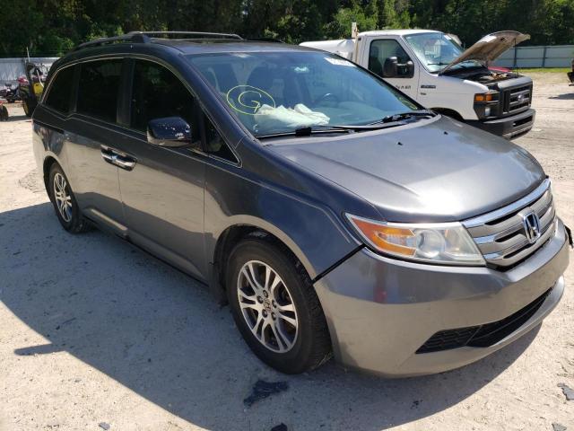 HONDA ODYSSEY EX 2012 with VIN 5FNRL5H65CB011635 - Photo from auction