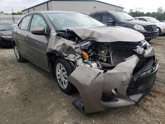 TOYOTA COROLLA L 2018 with VIN 5YFBURHE5JP783731 - Photo from auction