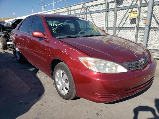 TOYOTA CAMRY LE 2002 with VIN 4T1BE30K92U109223 - Photo from auction