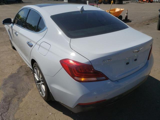 Photo 3 from auction – 2020 GENESIS G70 ELITE with VIN KMTG34LA4LU049136