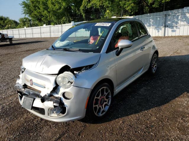 Photo 2 from auction – 2012 FIAT 500 SPORT with VIN 3C3CFFBR8CT105620