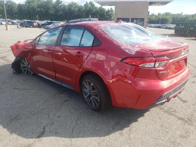 Photo 3 from auction – 2021 TOYOTA COROLLA SE with VIN 5YFS4MCEXMP096520