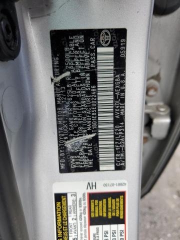 Photo 10 from auction – 2014 TOYOTA AVALON HYB with VIN 4T1BD1EB5EU022486
