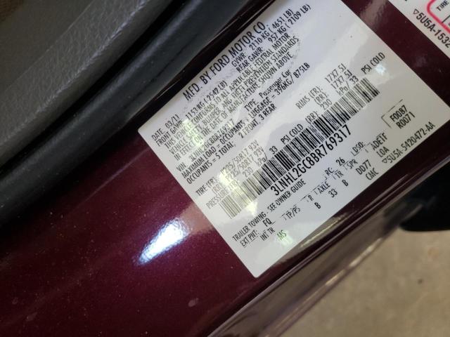 Photo 10 from auction – 2011 LINCOLN MKZ with VIN 3LNHL2GC8BR769317
