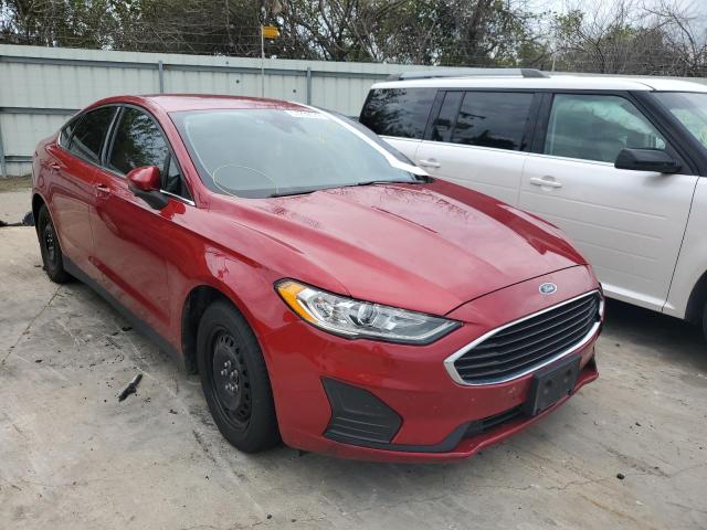 Photo 1 from auction – 2020 FORD FUSION S with VIN 3FA6P0G72LR111507