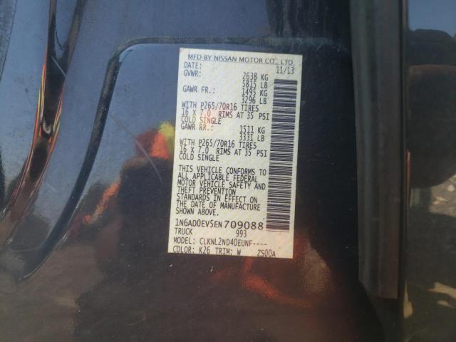 Photo 10 from auction – 2014 NISSAN FRONTIER S with VIN 1N6AD0EV5EN709088