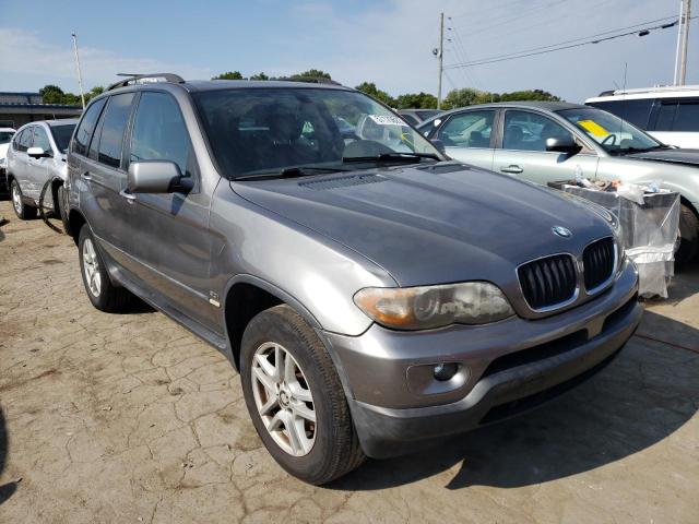 BMW X5 3.0I 2005 with VIN 5UXFA13585LY21369 - Photo from auction