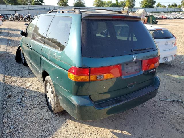 Photo 3 from auction – 2002 HONDA ODYSSEY EX with VIN 2HKRL18072H538841