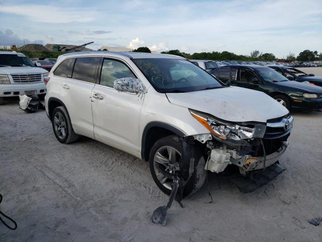TOYOTA HIGHLANDER 2015 with VIN 5TDYKRFHXFS116262 - Photo from auction