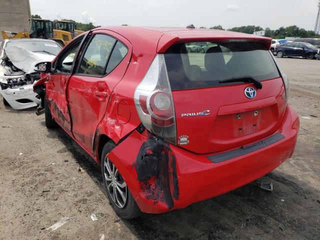 Photo 3 from auction – 2013 TOYOTA PRIUS C with VIN JTDKDTB37D1552083